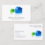 Verbetering van het huis van onroerend goed - Visi Visitekaartje (Voorkant / Achterkant)