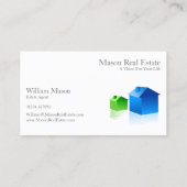 Verbetering van het huis van onroerend goed - Visi Visitekaartje (Achterkant)