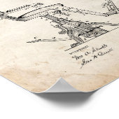 Verbetering van het octrooi voor leerstoelen van D Poster (Hoek)