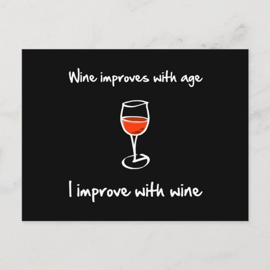 Verbetering wijn briefkaart (Voorkant)