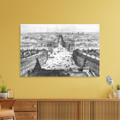 Verbeteringen in Parijs Canvas Afdruk (Insitu (Woonkamer))