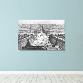 Verbeteringen in Parijs Canvas Afdruk (Insitu (Houten vloer))