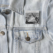 Verbeteringen in Parijs Vierkante Button 5,1 Cm (In situ)