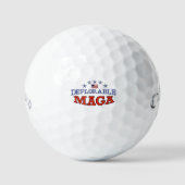 Verbetreurenswaardige MAGA Golf Balls Golfballen (Voorkant)