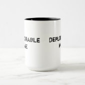 Verbetreurenswaardige Mok van 15 oz Ringer (Midden)