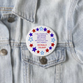 Verbetreurenswaardige Trump Support-Button Ronde Button 7,6 Cm (In situ)
