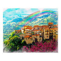 Verbicaro, een dorp in Calabrië