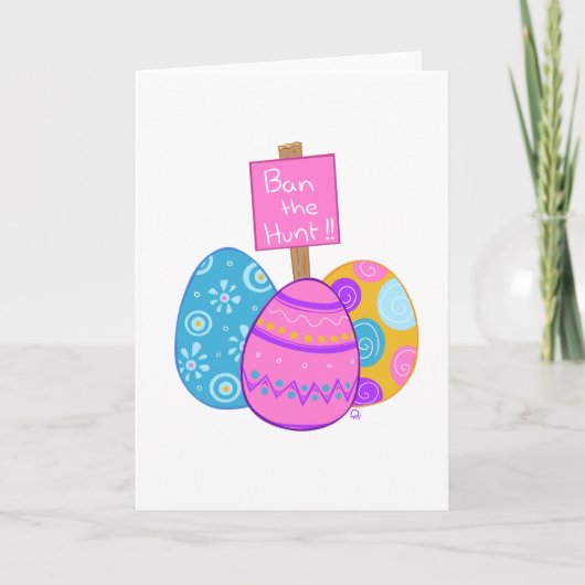 Verbied de Jacht - Kaart (Voorkant)