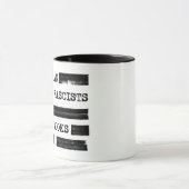 Verbied fascisten geen geredigeerde boeken mok (Midden)