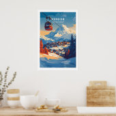 Verbier Muurkunst 1 Poster (Keuken)