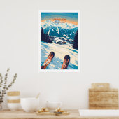 Verbier Print Zwitserland 1 (Keuken)