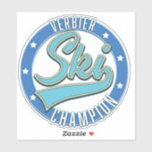 Verbier Ski Champion Sticker (Vel)