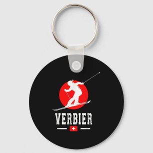 Verbier Ski Resort Alps Swiss Mountains Zwitserlan Sleutelhanger