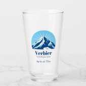 Verbier Val de Bagnes Switzerland après-ski Glas (Voorkant)