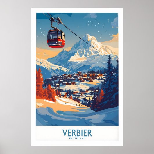 Verbier Wandkunst Afdruk 1 Poster (Voorkant)