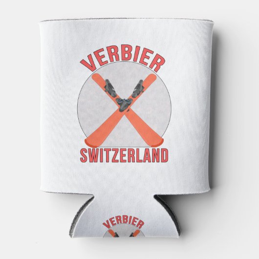 Verbier, Zwitserland Blikjeskoeler (Voorkant)