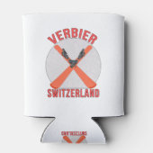Verbier, Zwitserland Blikjeskoeler (Achterkant)