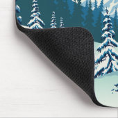 Verbier Zwitserland Reisposter Muismat (Hoek)