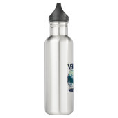 Verbier Zwitserland Snowboard Travel logo Waterfles (Links)