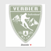 Verbier Zwitserland Sticker (Vel)