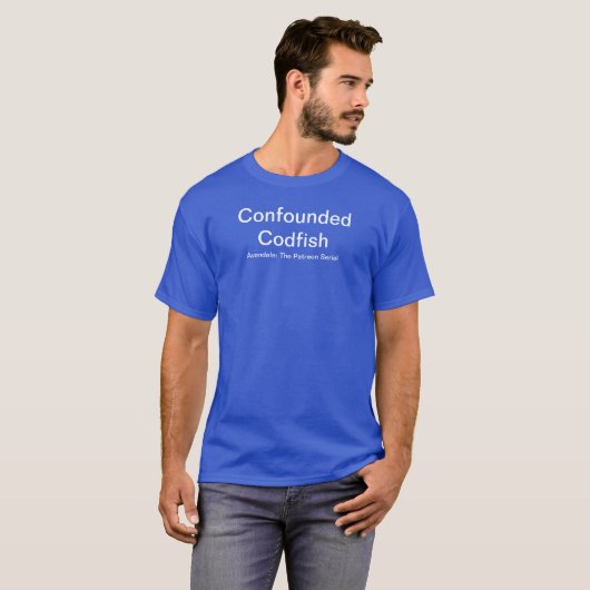 Verbijsterd Codfish T-shirt (Voorkant volledig)