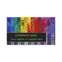 Verbijsterd I, Abstracte regenboogvrouw... uniek