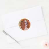 Verbijsterde Fairy Autumn sticker (Envelop)