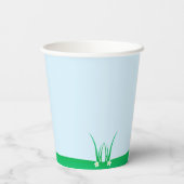 Verbijsterde feilen afgelopen dag papieren bekers (Achterkant)