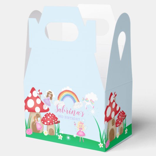 Verbijsterde feiltuintuin Birthday Dank u Bedankdoosjes (Geopend)