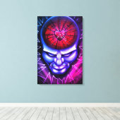 "Verbijsterde geest" Canvas Afdruk (Insitu (Houten vloer))