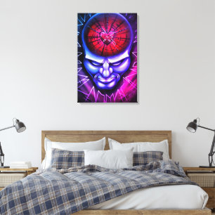 "Verbijsterde geest" Canvas Afdruk