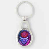 "Verbijsterde geest" Sleutelhanger (Voorkant)