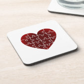 Verbijsterde harten onderzetter (Linkerzijde)