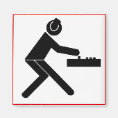 verbijsteren magneet (Voorkant)