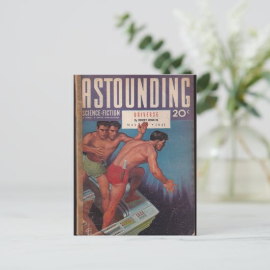 Verbijsterend Briefkaart (Staand voorkant)