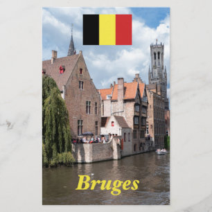Verbijsterend! Brugge - België Briefpapier