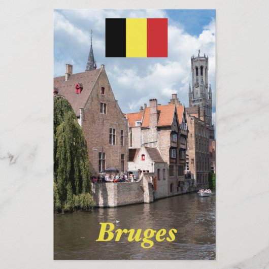 Verbijsterend! Brugge - België Briefpapier (Voorkant)