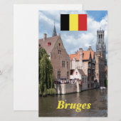 Verbijsterend! Brugge - België Briefpapier (Voorkant / Achterkant)