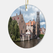 Verbijsterend! Brugge - België Keramisch Ornament (Links)