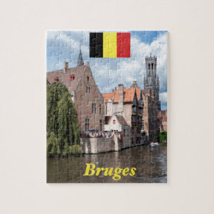 Verbijsterend! Brugge - België Legpuzzel