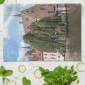 Verbijsterend! Brugge - België Theedoek (Gevouwen)