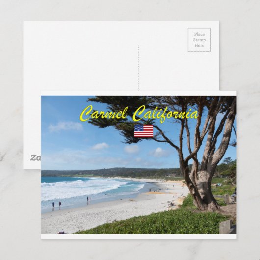 Verbijsterend! CARMEL CALIFORNIA USA Briefkaart (Voorkant / Achterkant)