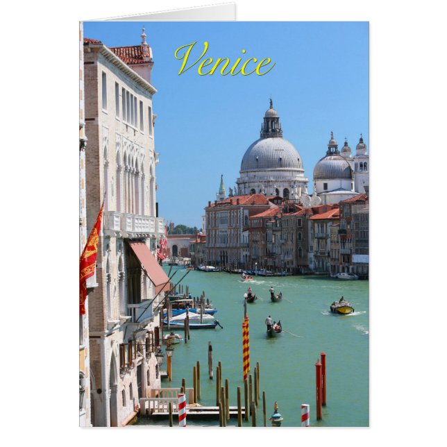 Verbijsterend! Grand Canal Venice (Voorkant)