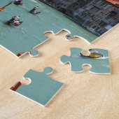 Verbijsterend! Grand Canal Venice Legpuzzel (Zijkant)