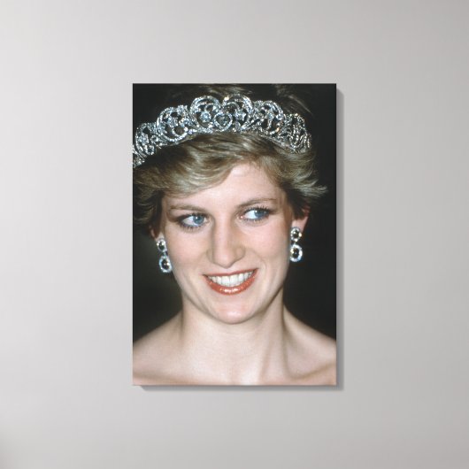 Verbijsterend! HRH Princess Diana Pro foto Canvas Afdruk (Voorkant)