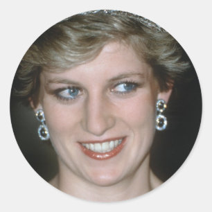 Verbijsterend! HRH Princess Diana Ronde Sticker