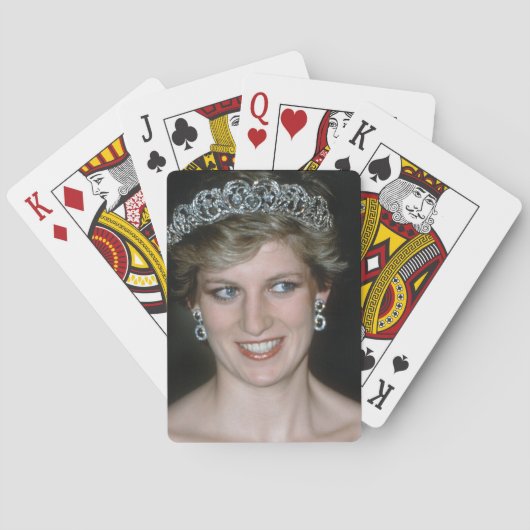 Verbijsterend! HRH Princess Diana Speelkaarten (Achterkant)