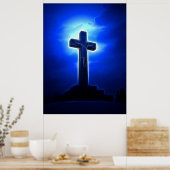 Verbijsterend Jezus Crucifixen Poster (Keuken)
