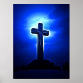 Verbijsterend Jezus Crucifixen Poster