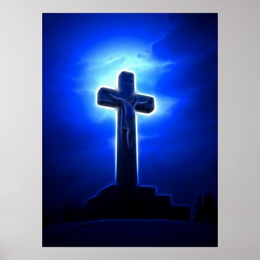 Verbijsterend Jezus Crucifixen Poster (Voorkant)